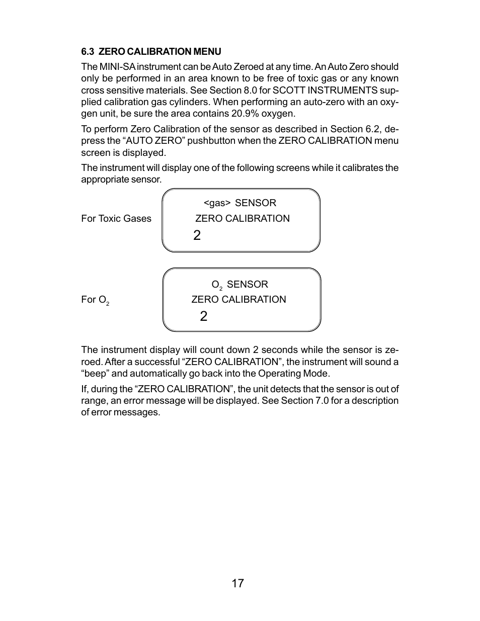 Energizer PORTABLE GAS DETECTION INSTRUMENT User Manual | Page 17 / 50