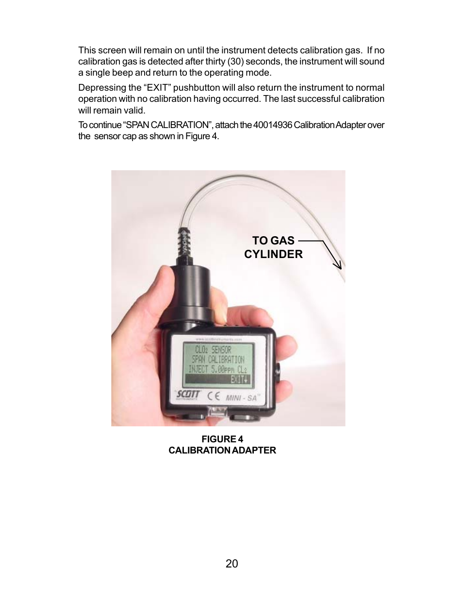 Energizer PORTABLE GAS DETECTION INSTRUMENT User Manual | Page 20 / 50