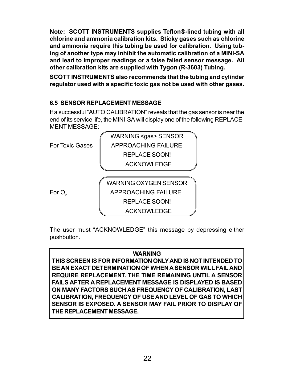 Energizer PORTABLE GAS DETECTION INSTRUMENT User Manual | Page 22 / 50