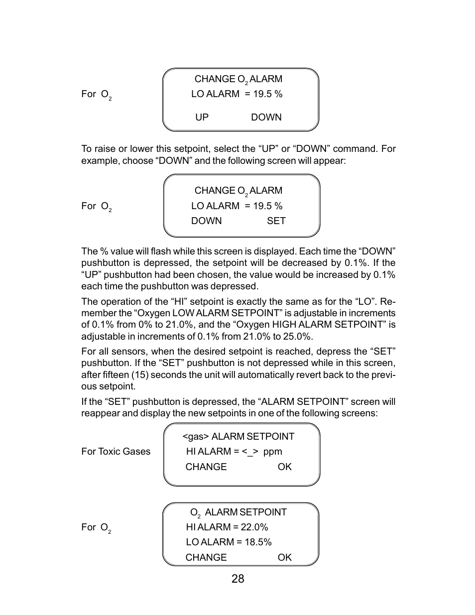 Energizer PORTABLE GAS DETECTION INSTRUMENT User Manual | Page 28 / 50