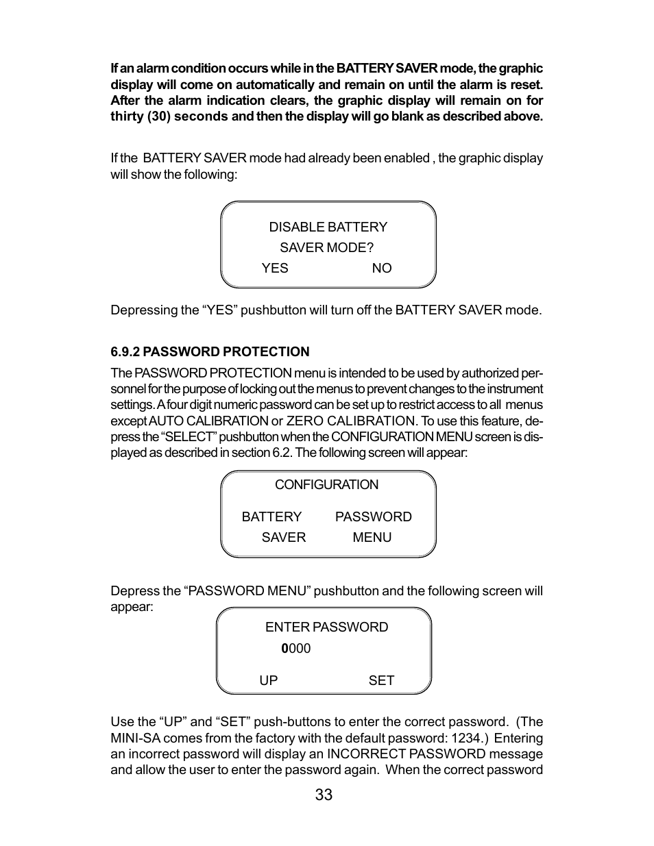 Energizer PORTABLE GAS DETECTION INSTRUMENT User Manual | Page 33 / 50
