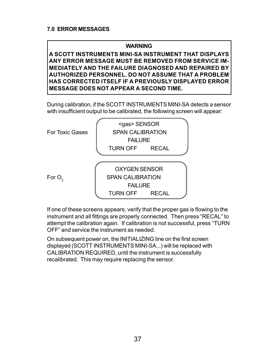 Energizer PORTABLE GAS DETECTION INSTRUMENT User Manual | Page 37 / 50