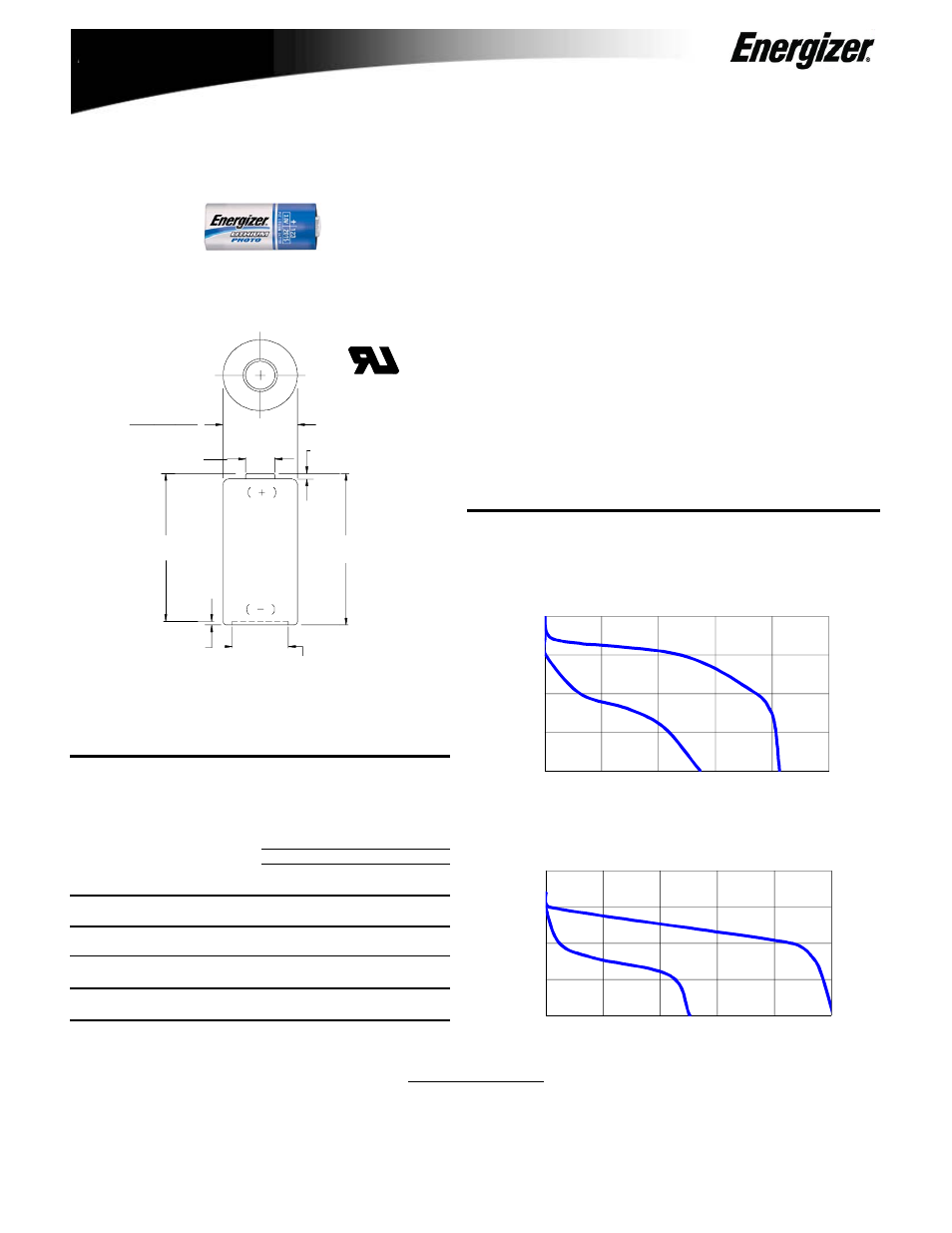 Energizer 123 User Manual | 1 page