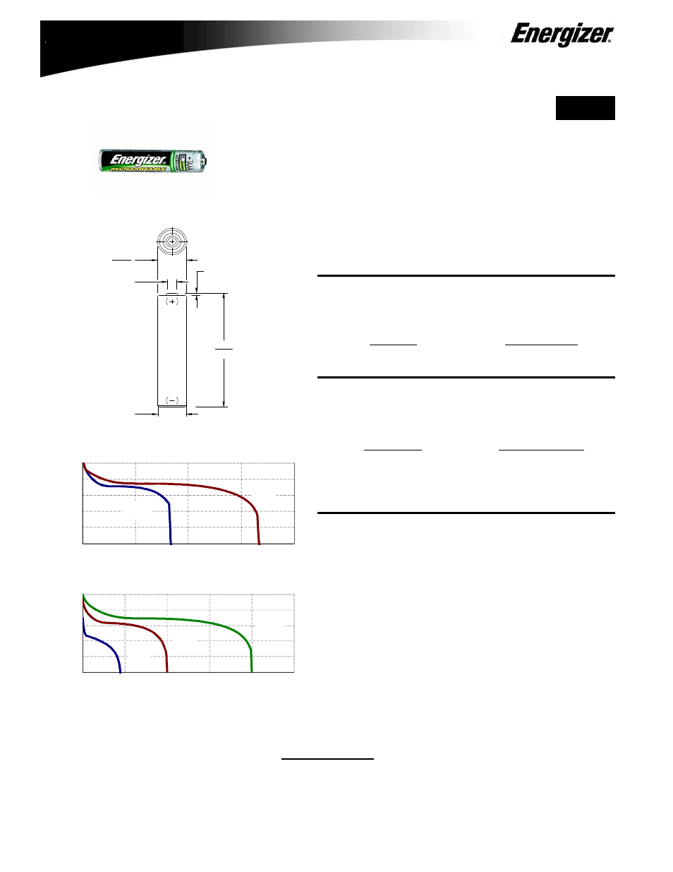 Energizer AAA-850 (HR03) User Manual | 1 page