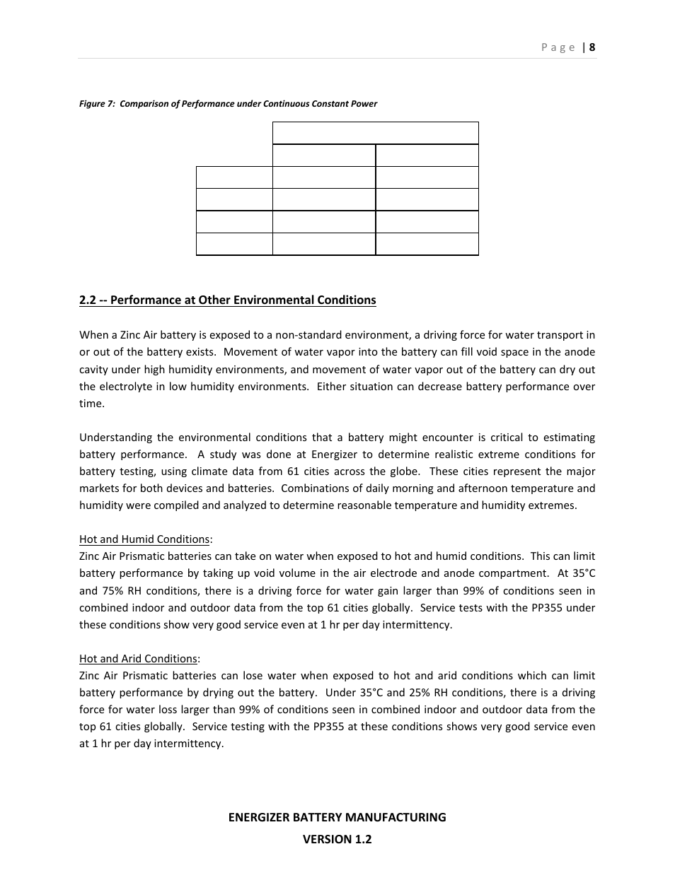 Energizer PP355 User Manual | Page 8 / 17