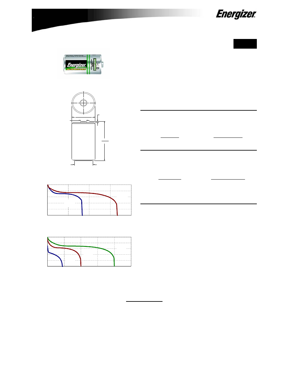 Energizer HR20 User Manual | 1 page