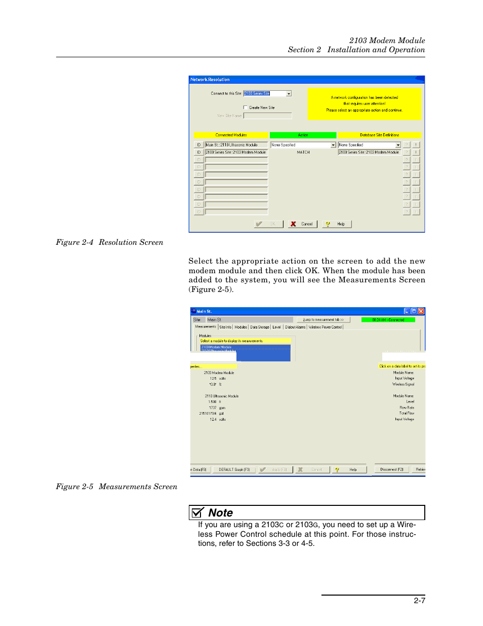 4 resolution screen -7 2-5 measurements screen -7 | Energizer 2103G User Manual | Page 23 / 86