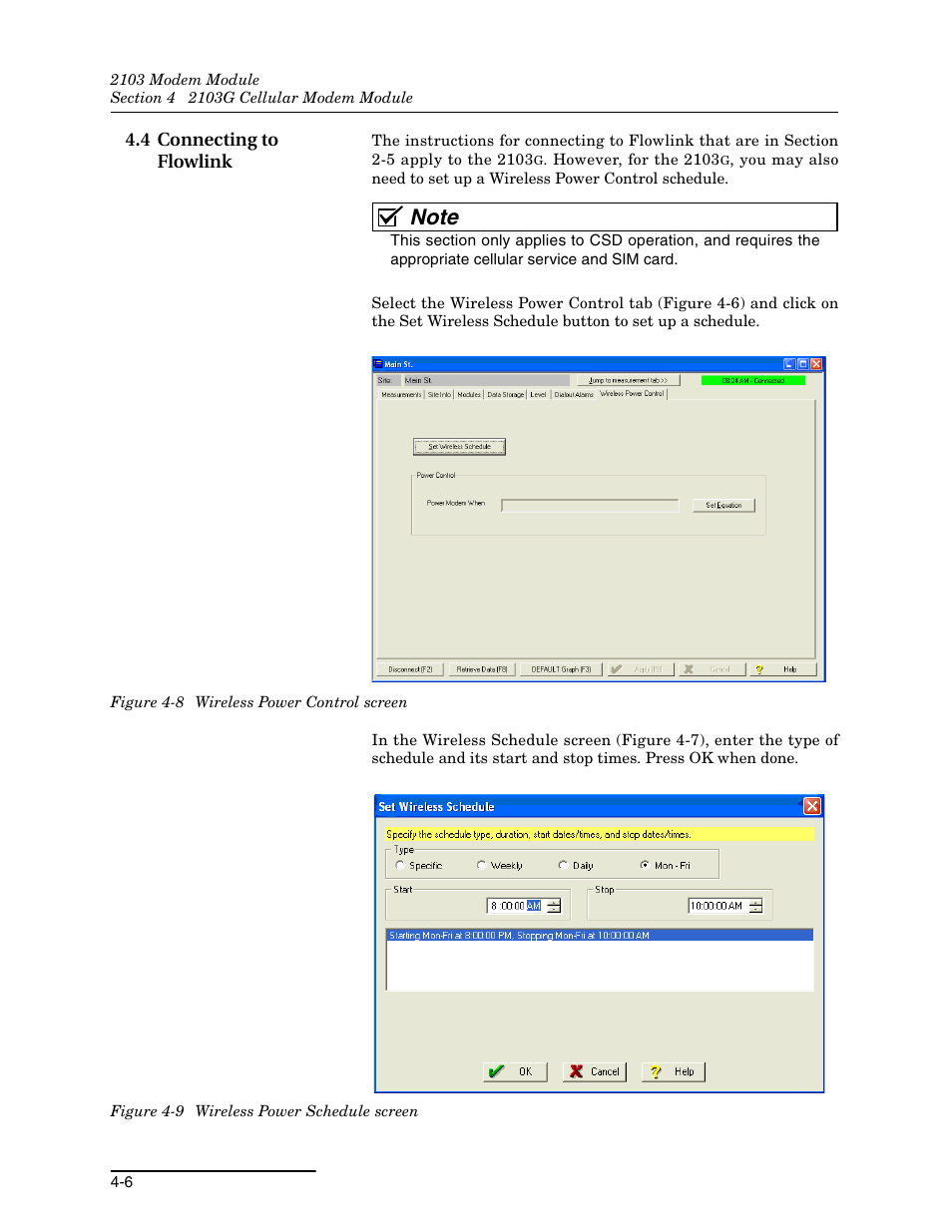 4 connecting to flowlink, 4 connecting to flowlink -6 | Energizer 2103G User Manual | Page 38 / 86