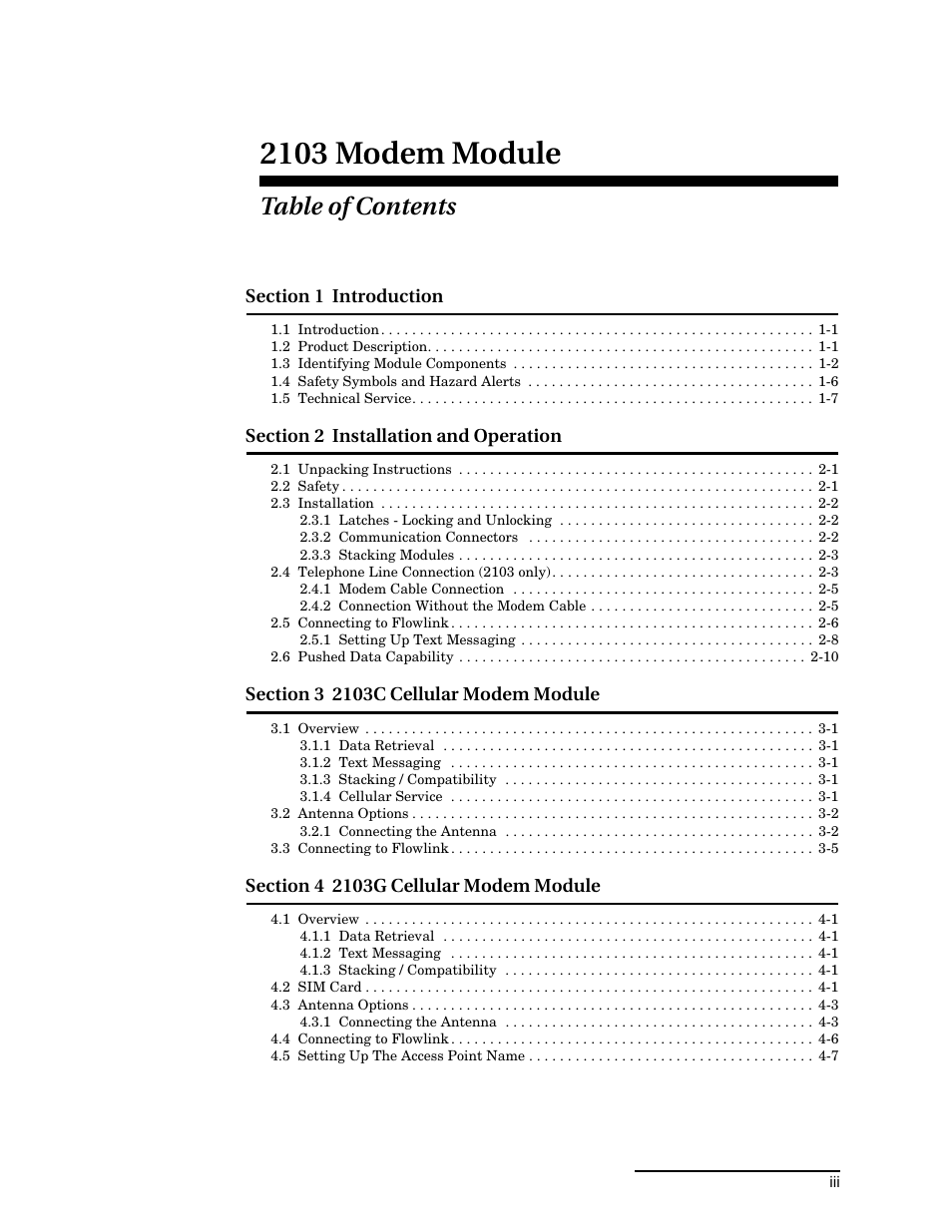 Energizer 2103G User Manual | Page 5 / 86