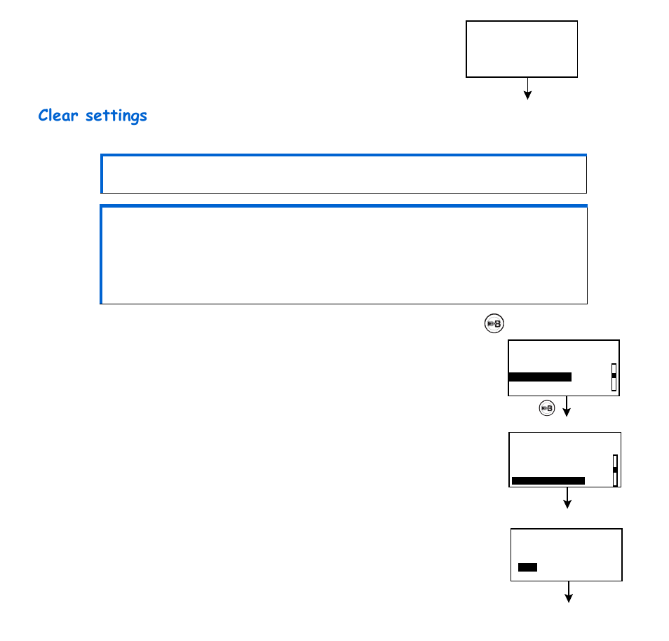 Clear settings, Utilities 125 | Energizer 715 User Manual | Page 147 / 188