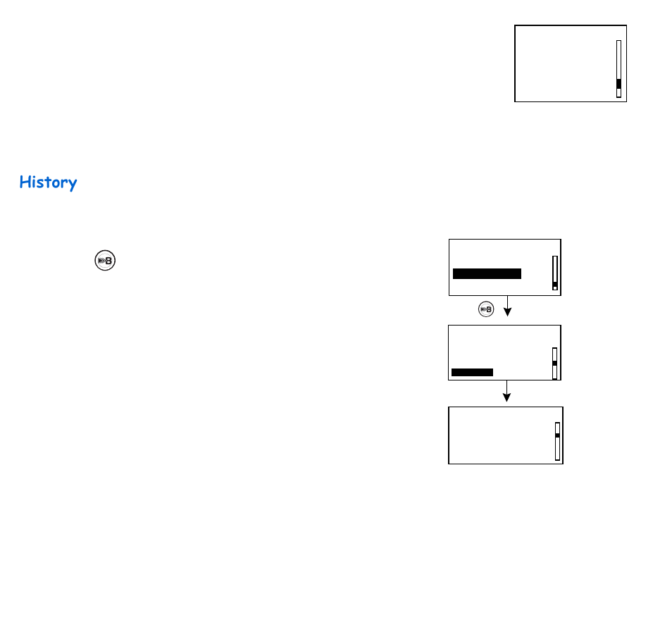 History, Reset, 126 chapter: 8 | Energizer 715 User Manual | Page 148 / 188