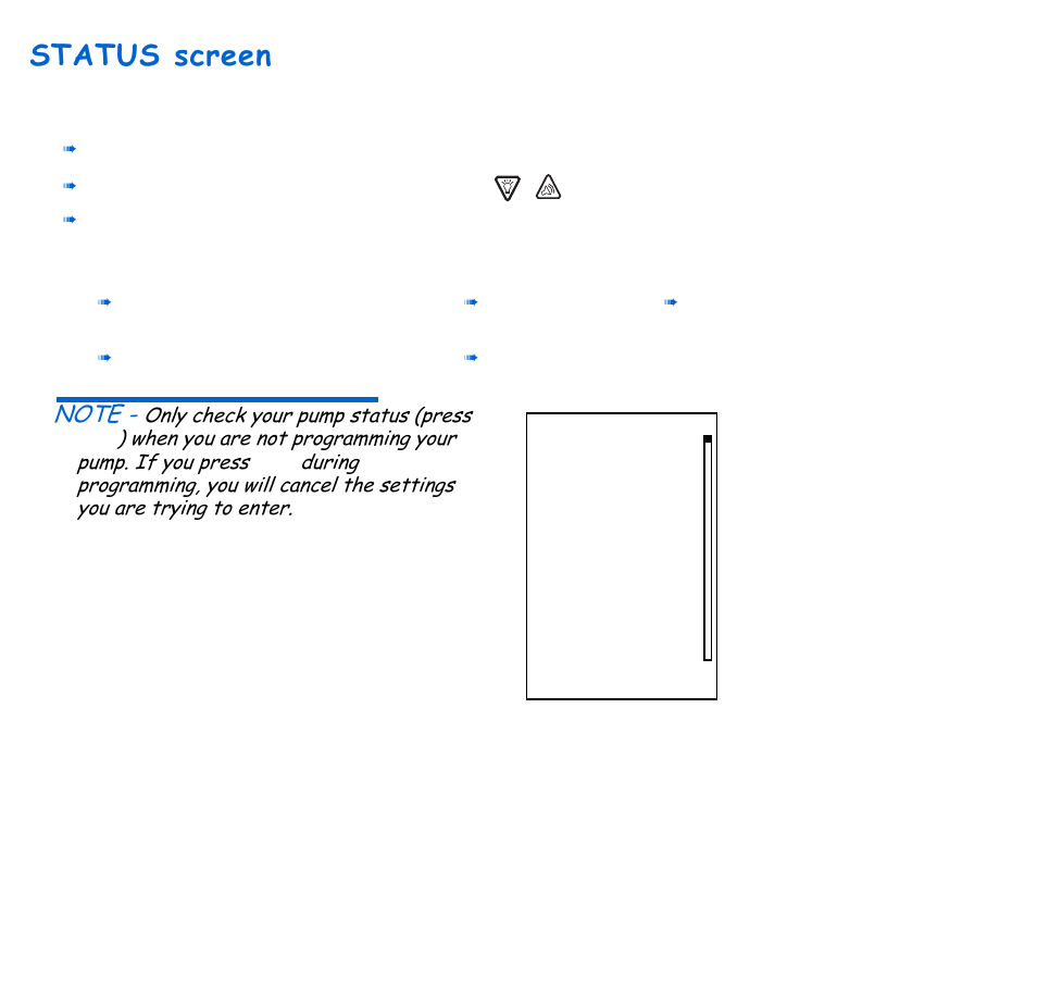 Status screen, 20 chapter: 2 | Energizer 715 User Manual | Page 42 / 188