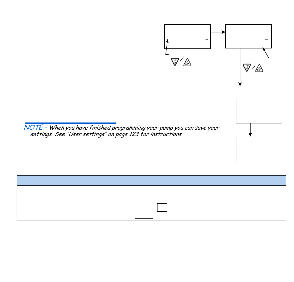 Basal examples, Basal programming, Practice: basal programming | Basic programming 35 | Energizer 715 User Manual | Page 57 / 188
