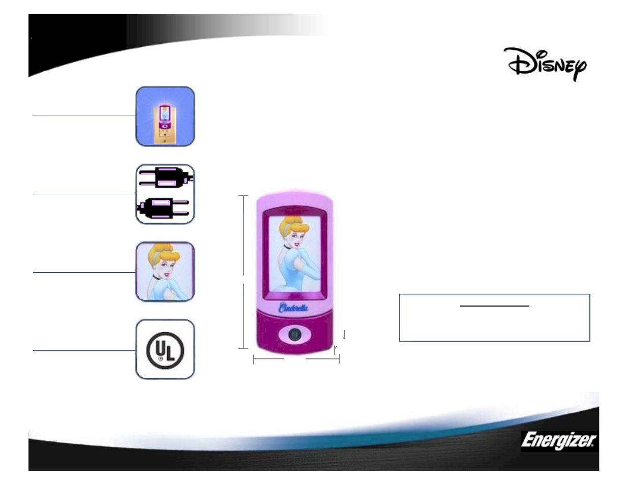 Energizer PRINLBP User Manual | 1 page