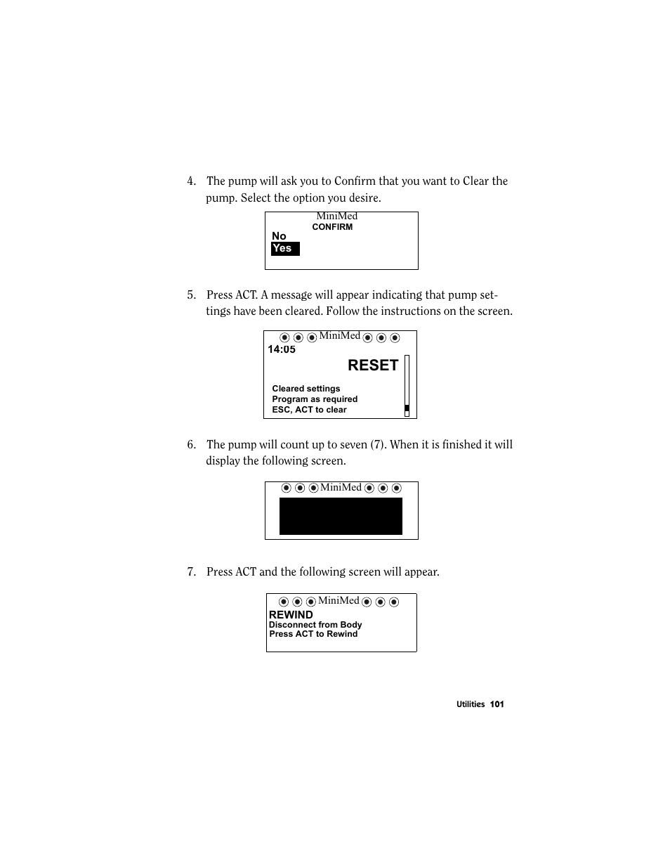 Reset | Energizer MMT-511 User Manual | Page 113 / 170