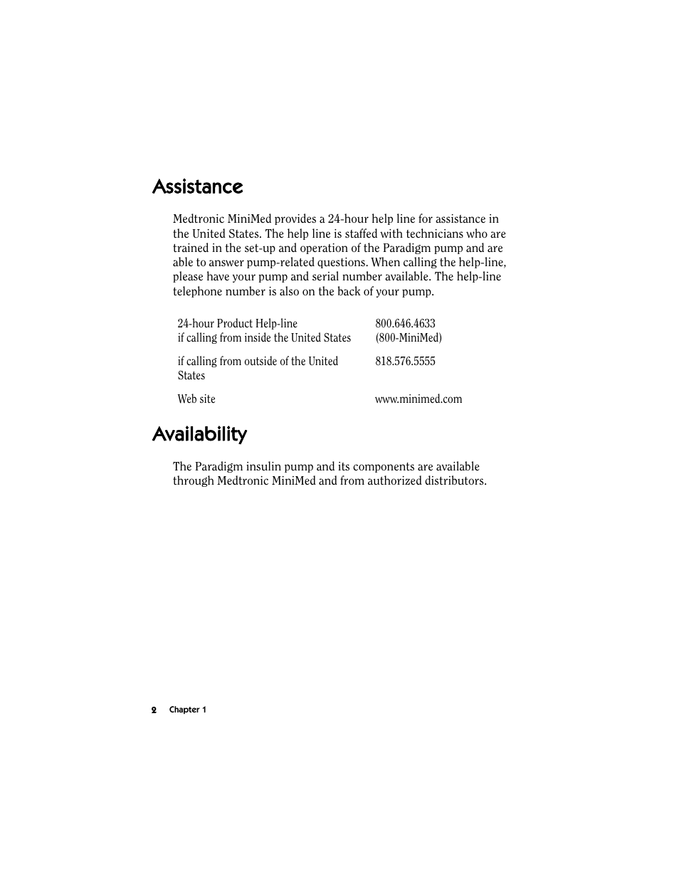 Assistance, Availability, Assistance availability | Energizer MMT-511 User Manual | Page 14 / 170