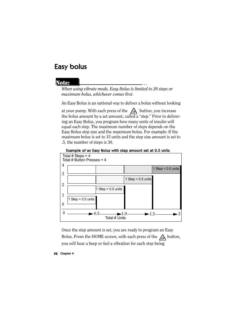 Easy bolus | Energizer MMT-511 User Manual | Page 64 / 170