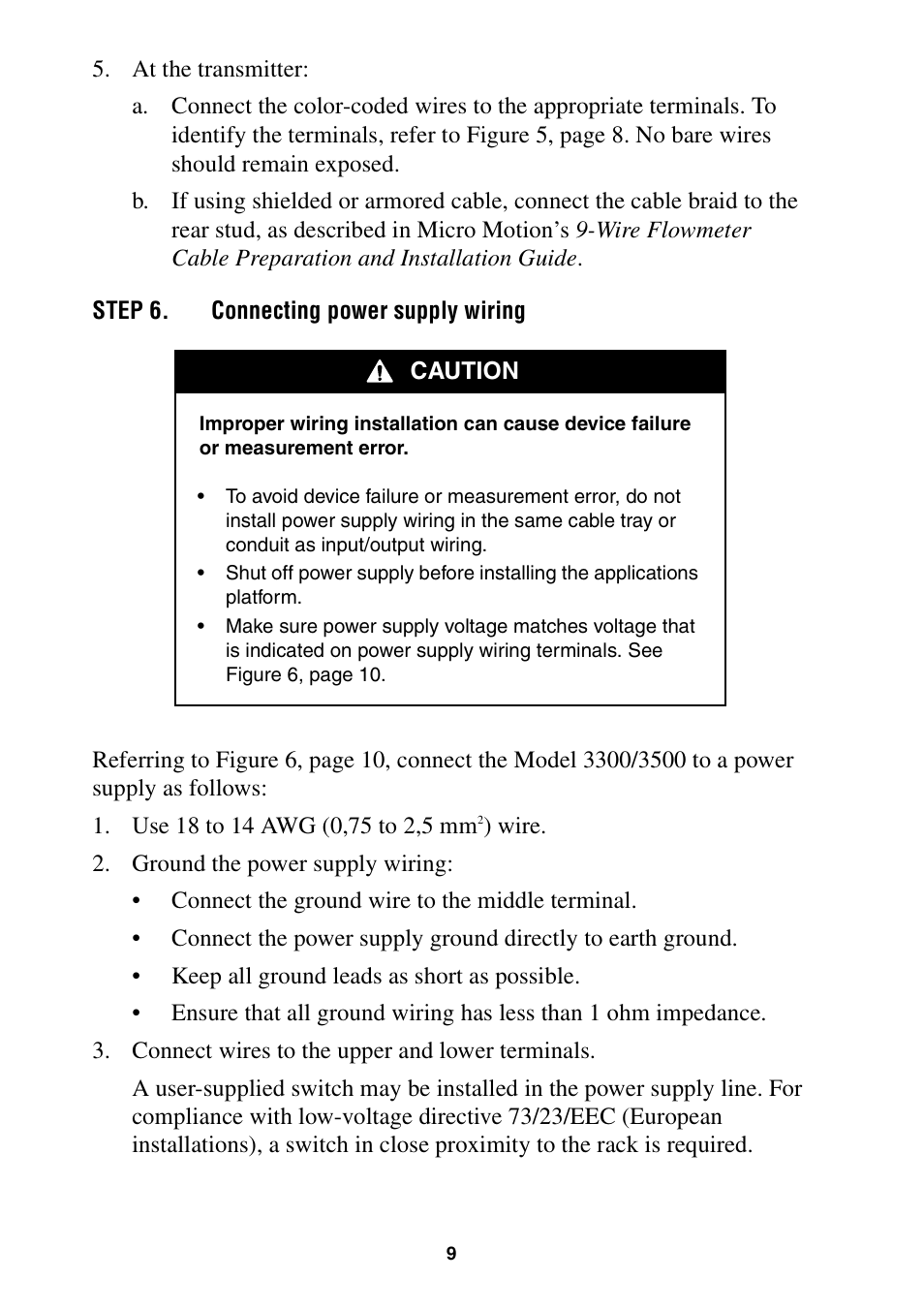 Emerson Process Management Micro Motion 3500 Transmitter User Manual | Page 10 / 12