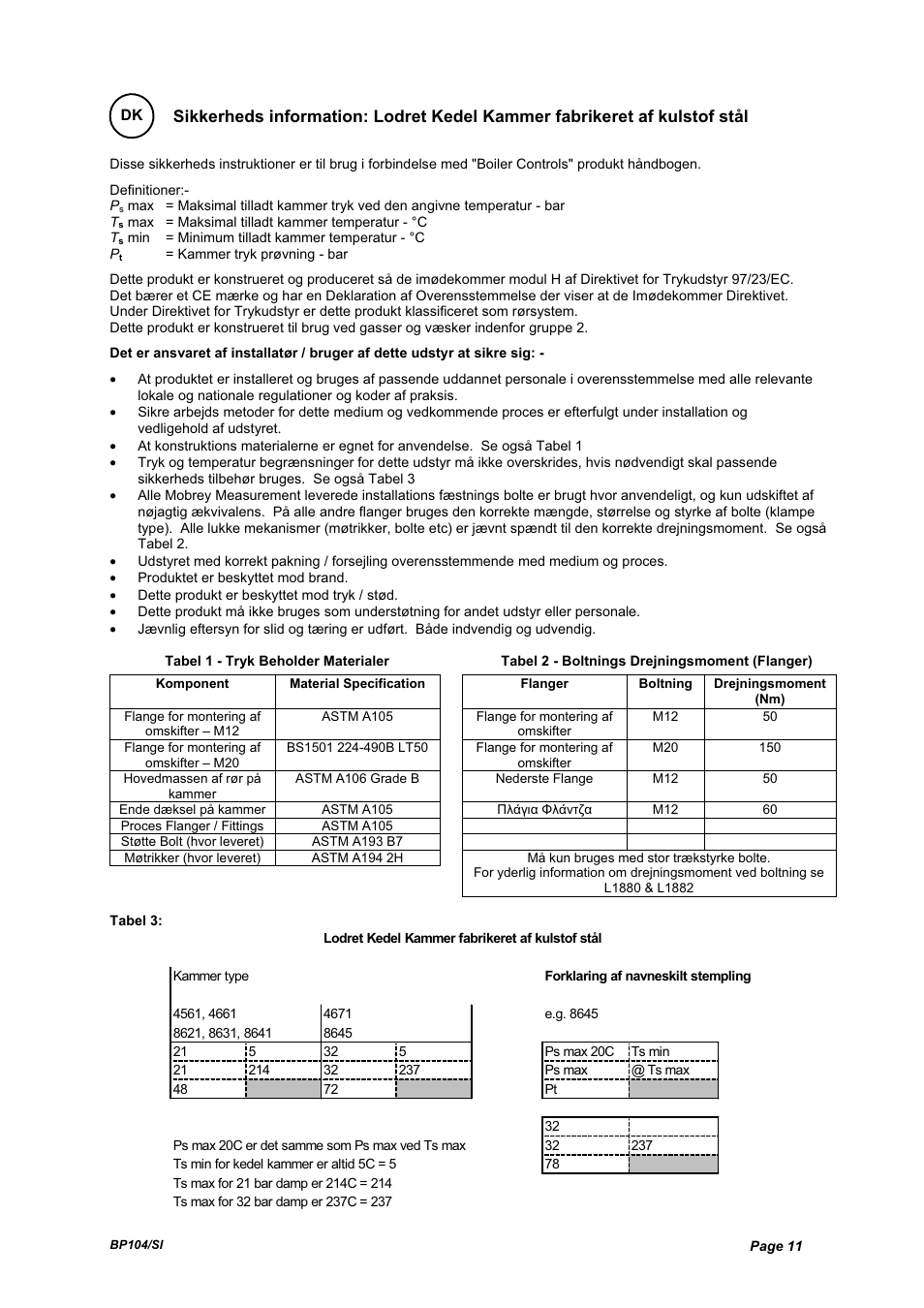 Emerson Process Management BP104 User Manual | Page 11 / 16