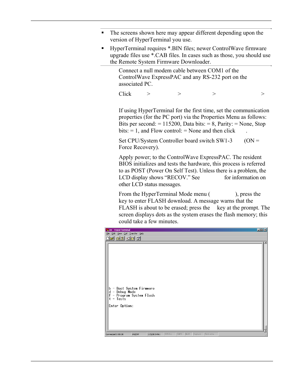 Emerson Process Management Bristol ControlWave ExpressPAC User Manual | Page 71 / 96