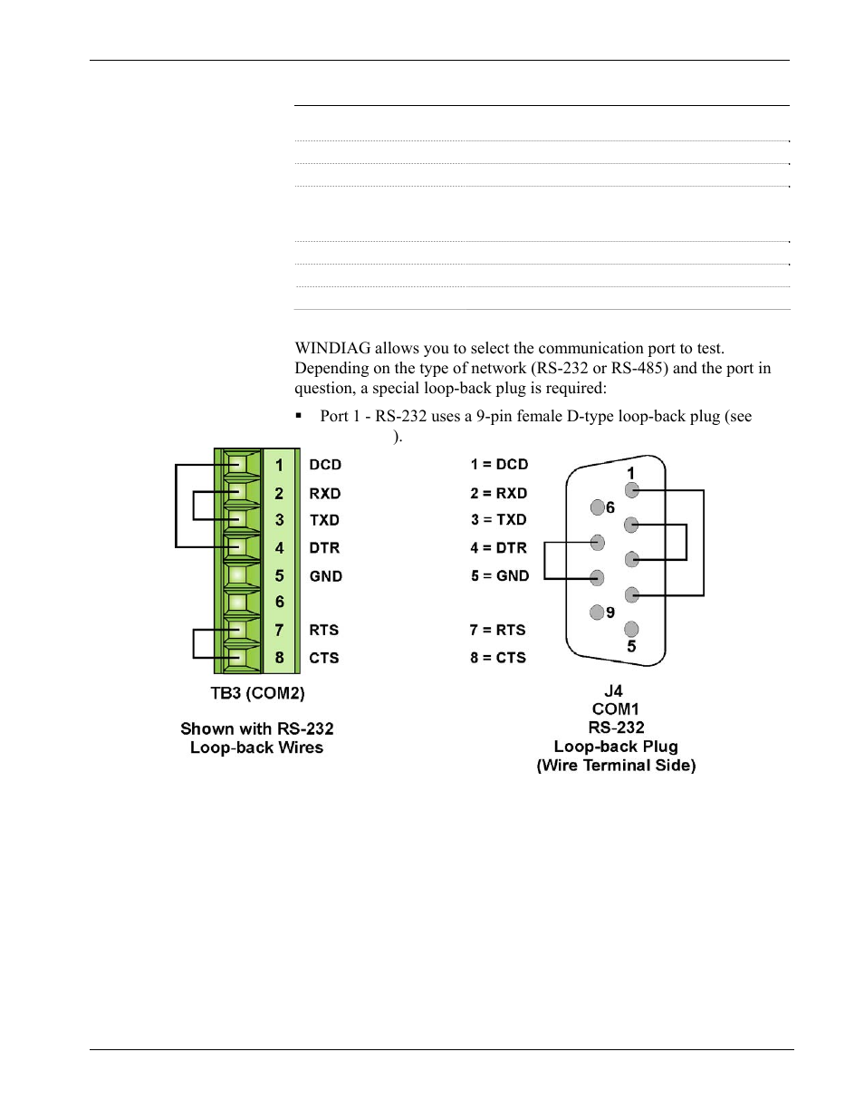 Loop-back plug (see figure 5-7 and | Emerson Process Management Bristol ControlWave ExpressPAC User Manual | Page 81 / 96