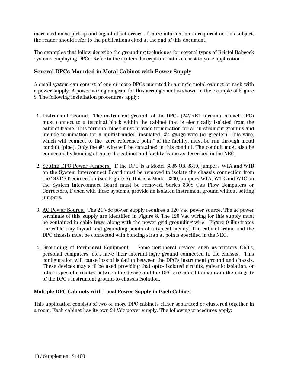 Emerson Process Management Bristol Series 9110 User Manual | Page 68 / 74