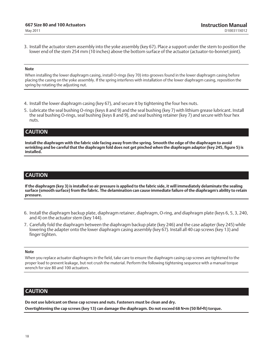 Emerson Process Management 667 User Manual | Page 18 / 28