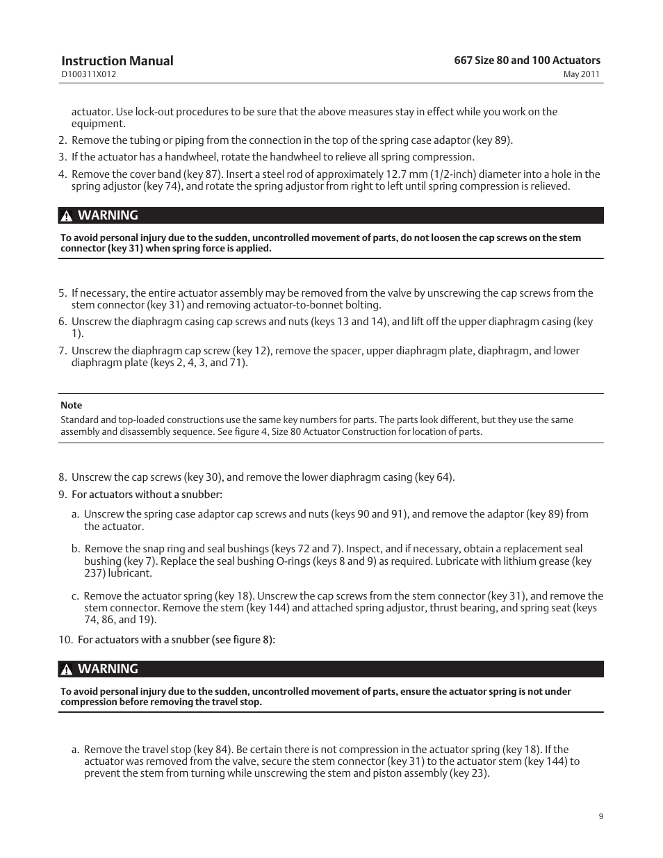 Emerson Process Management 667 User Manual | Page 9 / 28