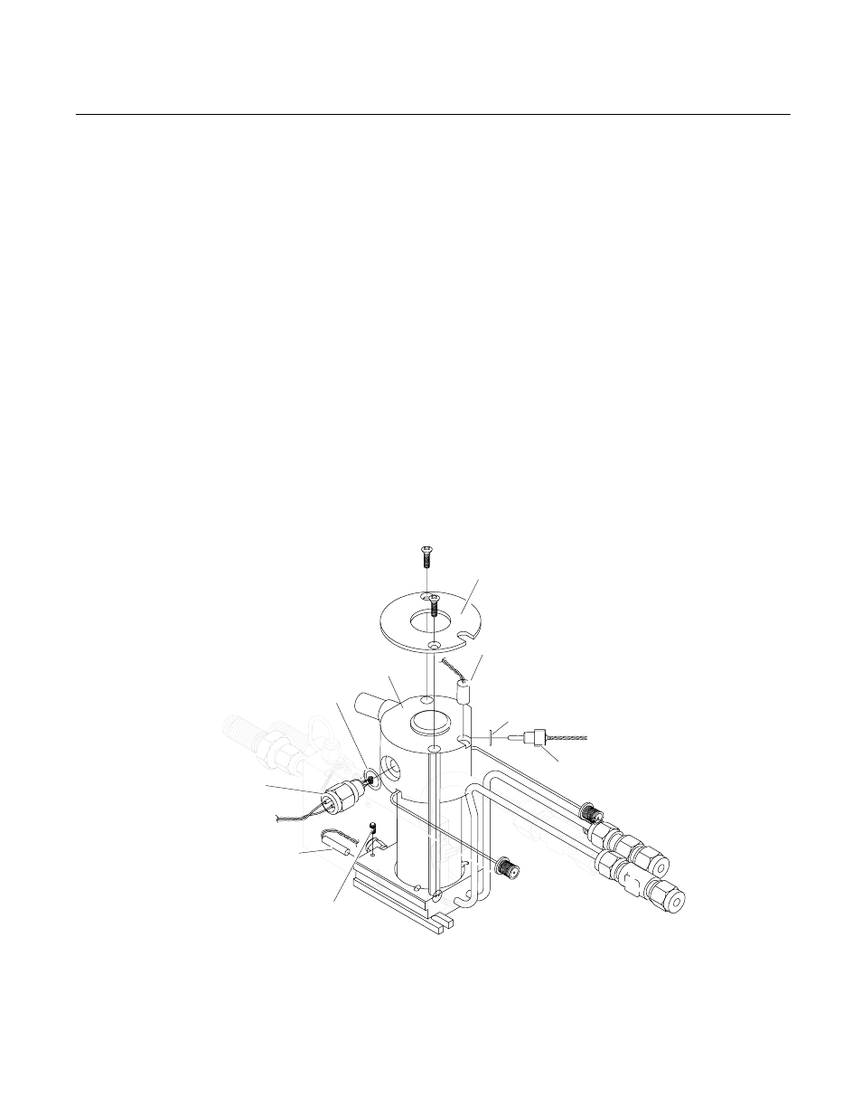 Ignitor, Flameout sensor, Model nga2000 hfid | Instruction manual | Emerson Process Management ROSEMOUNT NGA2000 HFID User Manual | Page 44 / 76