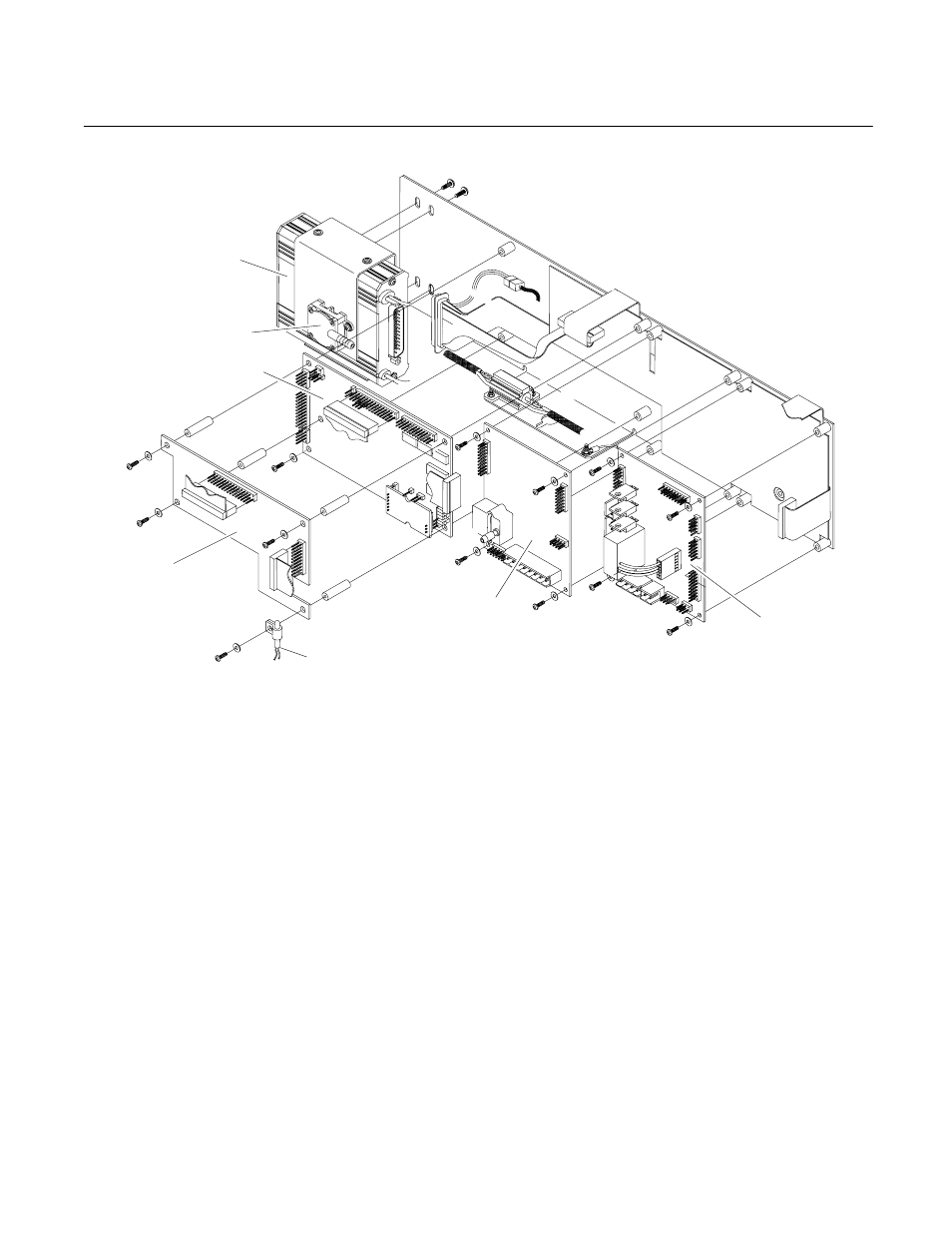 Printed circuit boards, 12 electronics assembly - exploded view, Model nga2000 hfid | Emerson Process Management ROSEMOUNT NGA2000 HFID User Manual | Page 52 / 76