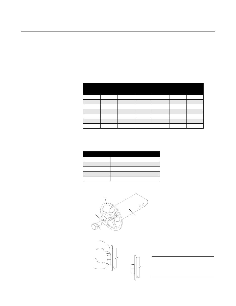 Rosemount 5300 series, Reference manual, Mounting a centering disc for pipe installations | Emerson Process Management ROSEMOUNT 5300 User Manual | Page 55 / 324