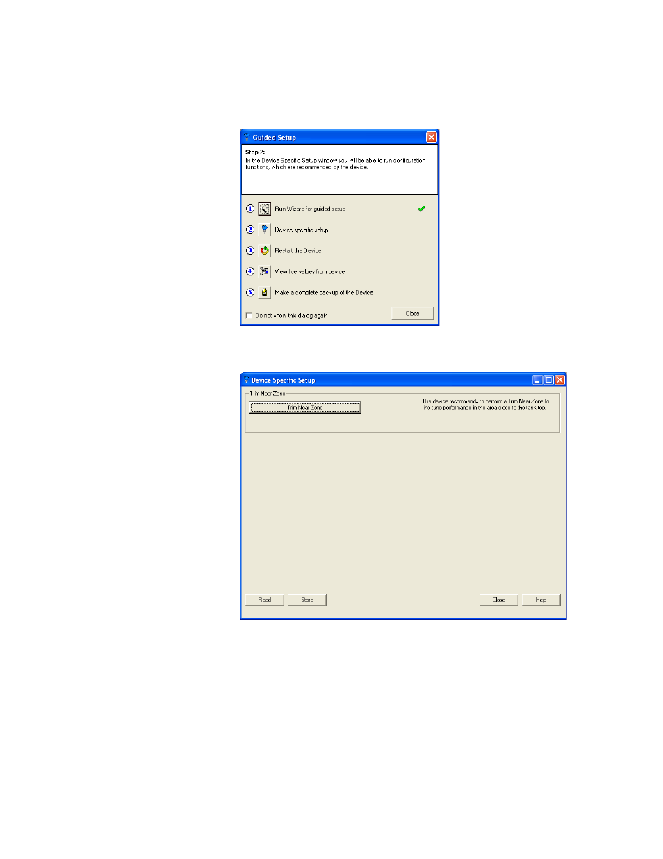Device specific configuration -27, Rosemount 5300 series | Emerson Process Management ROSEMOUNT 5300 User Manual | Page 99 / 324