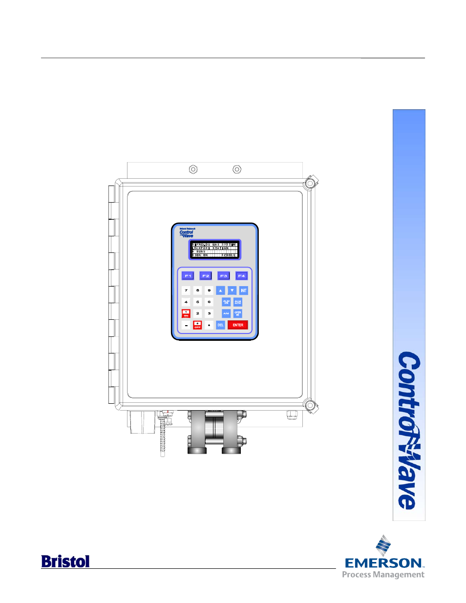 Emerson Process Management ControlWave EFM 3808 User Manual | 306 pages