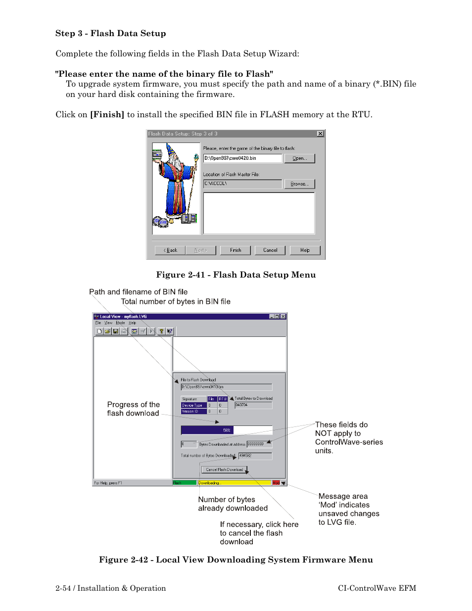 Emerson Process Management ControlWave EFM 3808 User Manual | Page 106 / 306