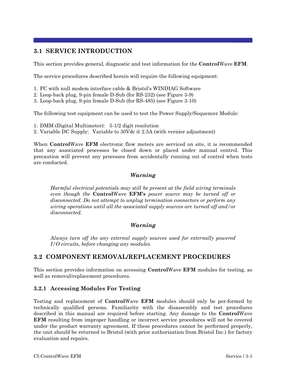 Efmch3.pdf | Emerson Process Management ControlWave EFM 3808 User Manual | Page 117 / 306