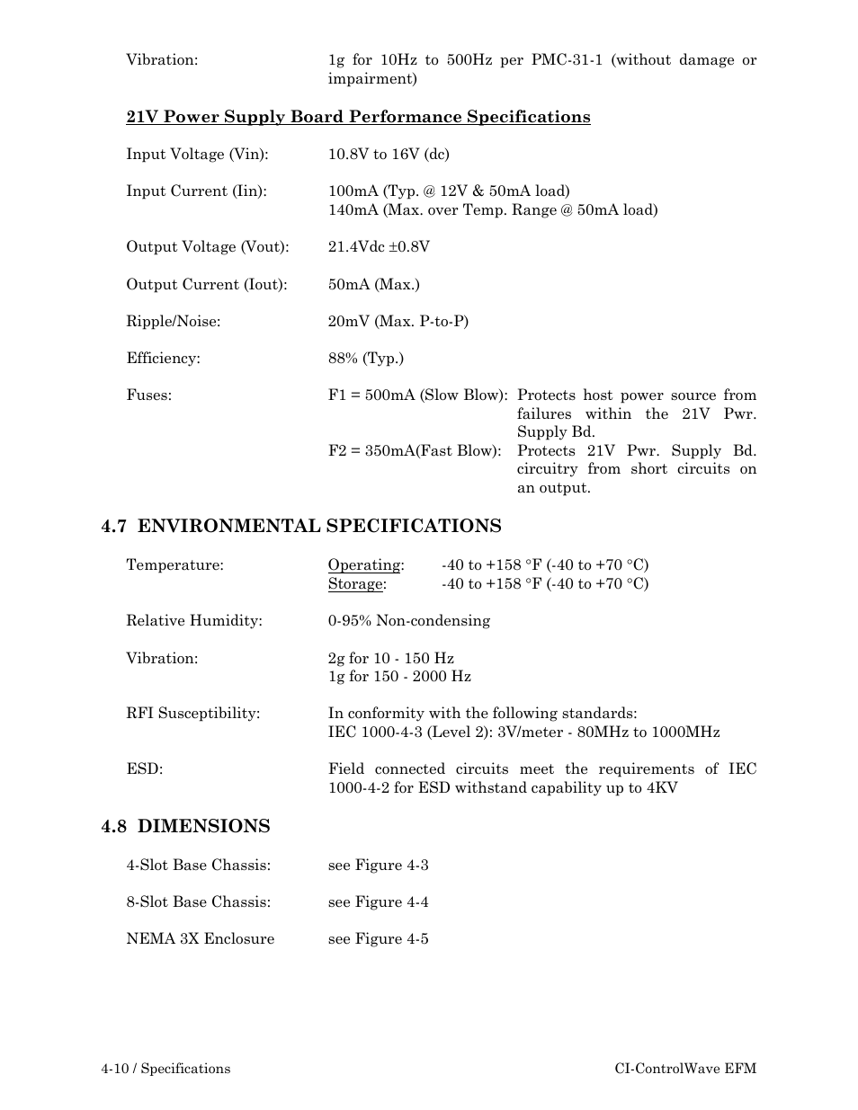 Emerson Process Management ControlWave EFM 3808 User Manual | Page 142 / 306