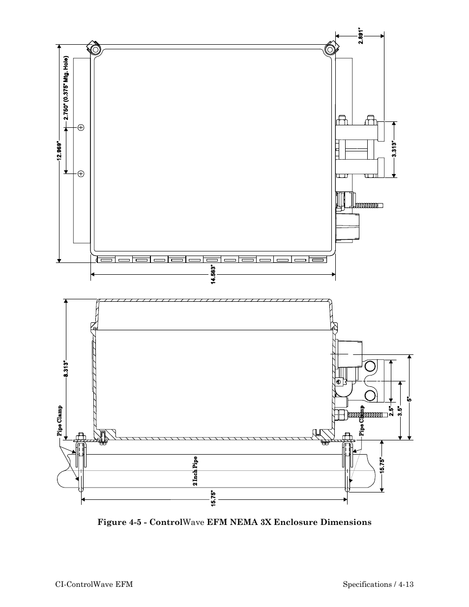 Emerson Process Management ControlWave EFM 3808 User Manual | Page 145 / 306