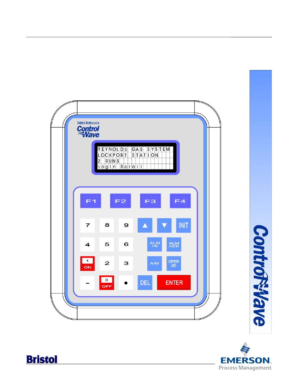 Efmappe.pdf, Control wave efm & micro, Appendix e | Emerson Process Management ControlWave EFM 3808 User Manual | Page 181 / 306