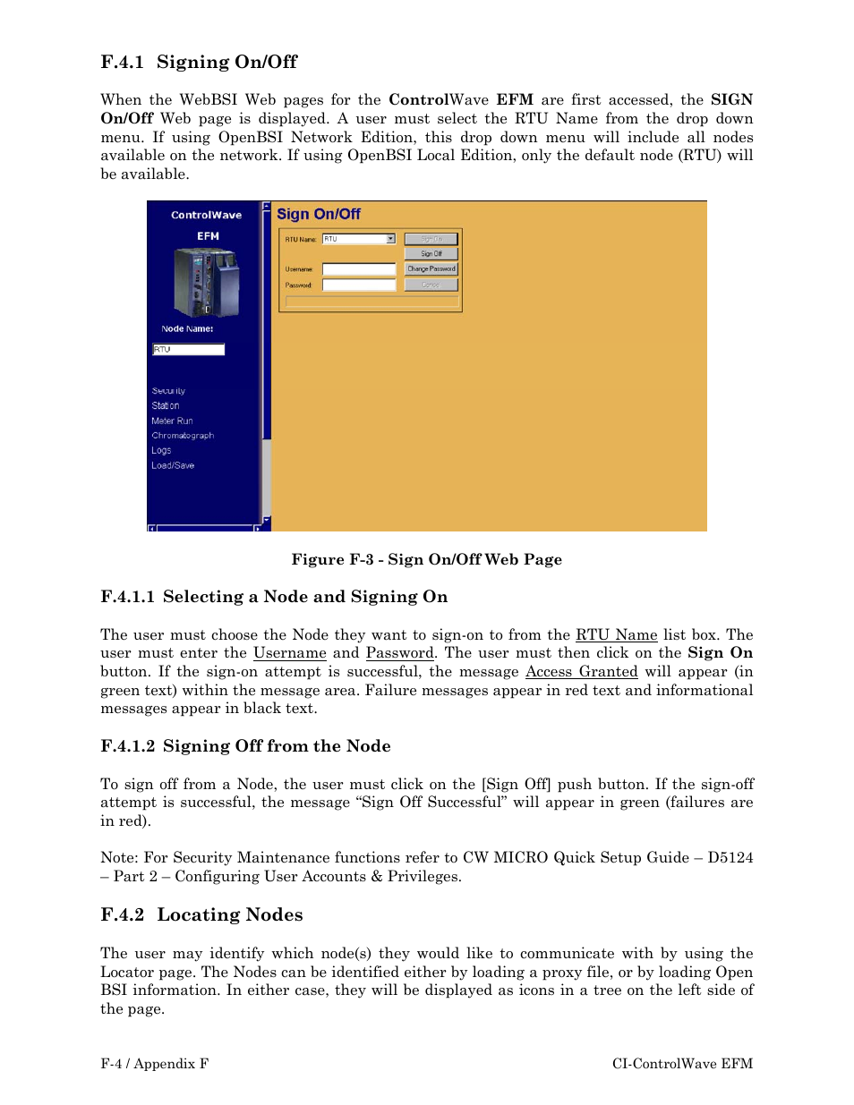 Emerson Process Management ControlWave EFM 3808 User Manual | Page 204 / 306