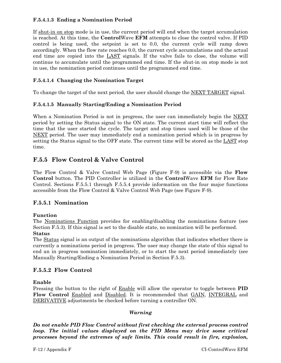 Emerson Process Management ControlWave EFM 3808 User Manual | Page 212 / 306