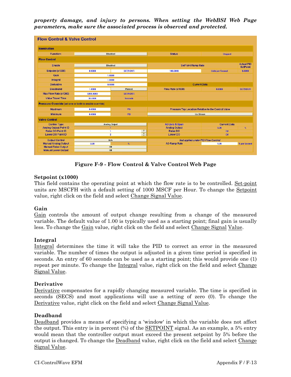 Emerson Process Management ControlWave EFM 3808 User Manual | Page 213 / 306