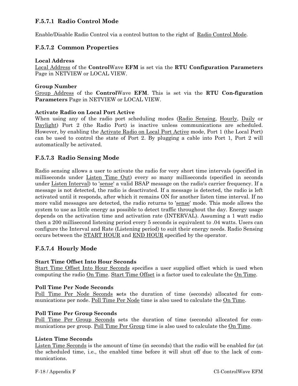 Emerson Process Management ControlWave EFM 3808 User Manual | Page 218 / 306