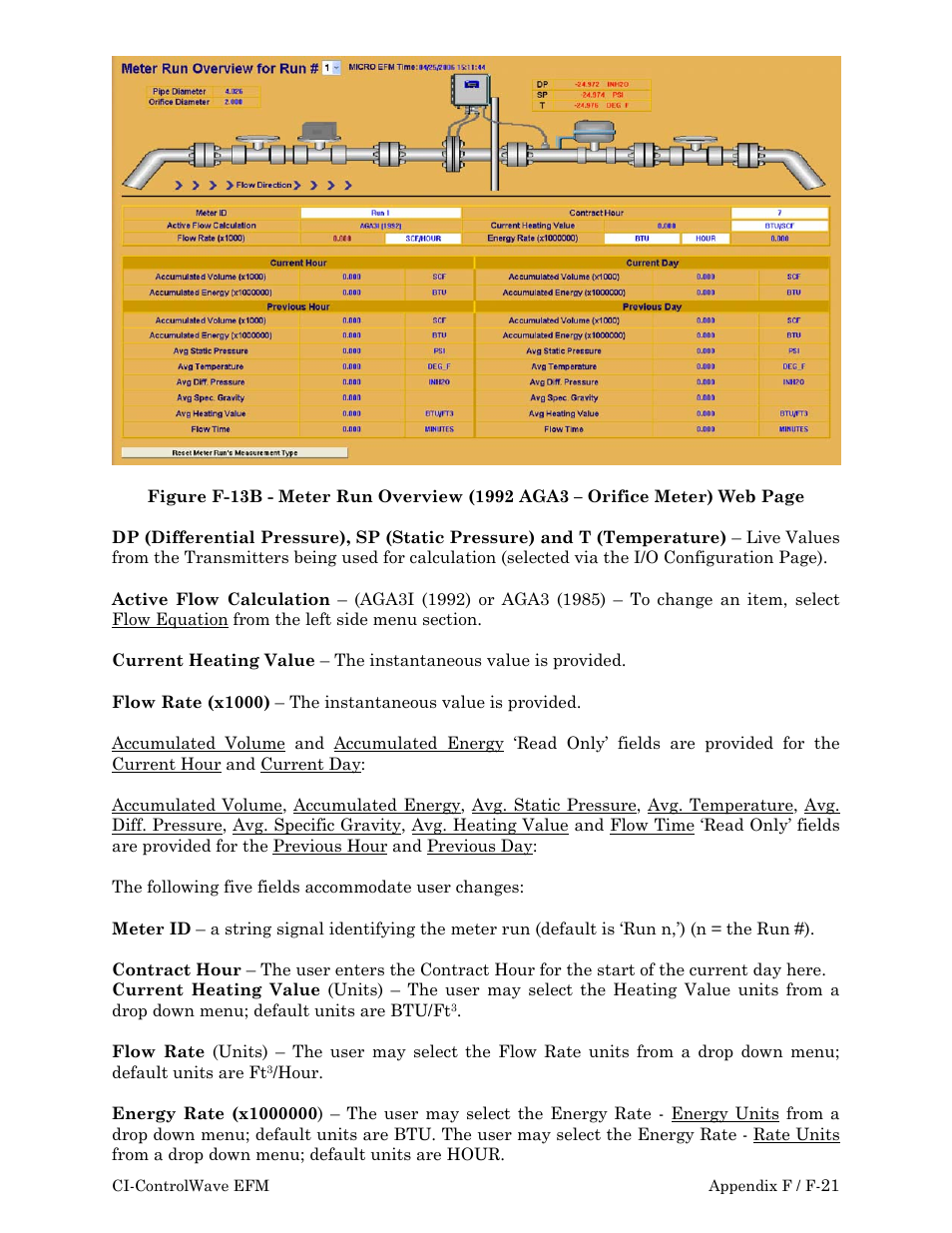 Emerson Process Management ControlWave EFM 3808 User Manual | Page 221 / 306