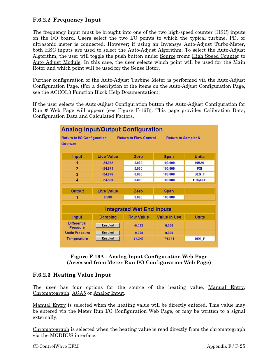 Emerson Process Management ControlWave EFM 3808 User Manual | Page 225 / 306