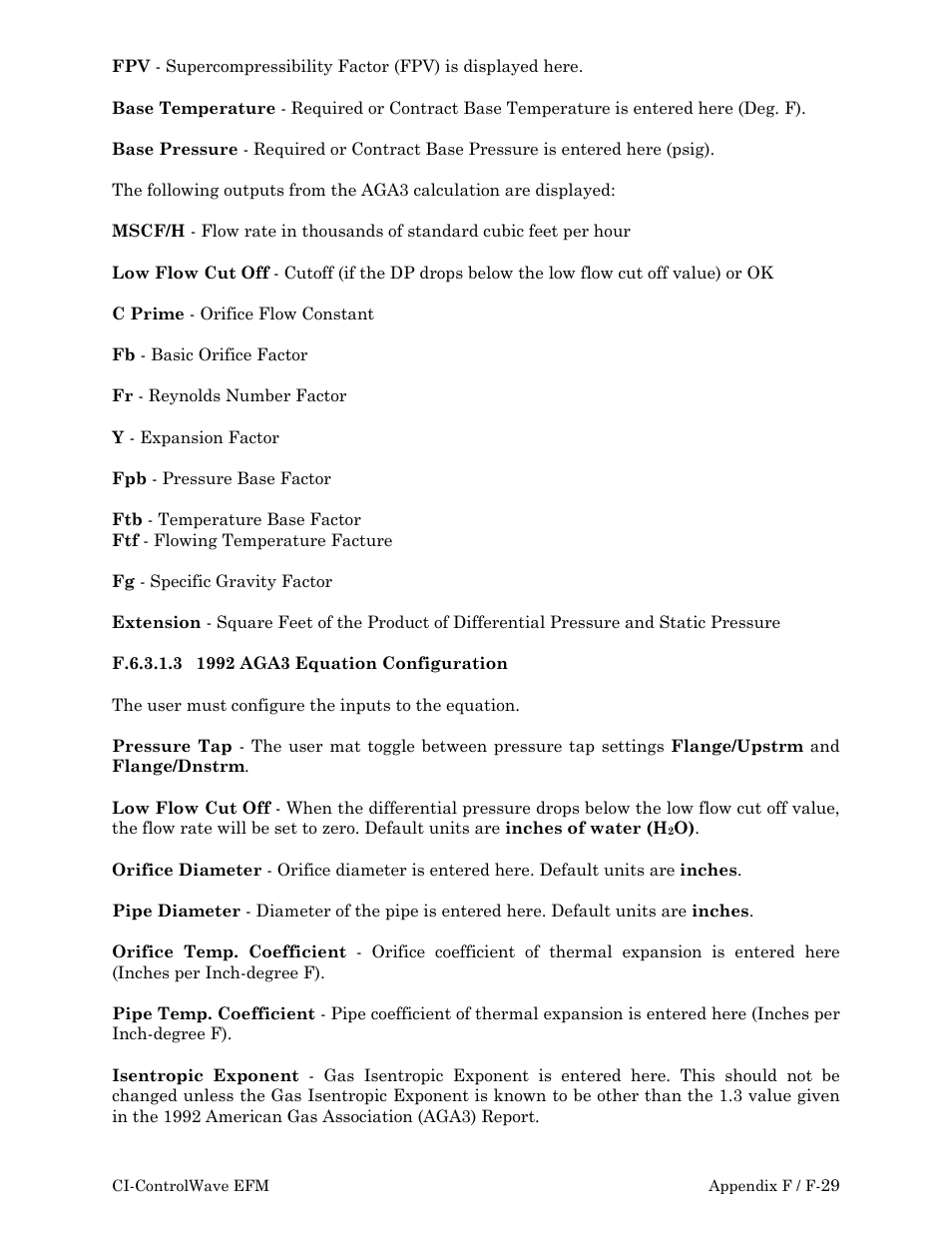 Emerson Process Management ControlWave EFM 3808 User Manual | Page 229 / 306