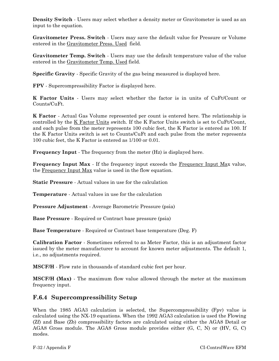 Emerson Process Management ControlWave EFM 3808 User Manual | Page 232 / 306