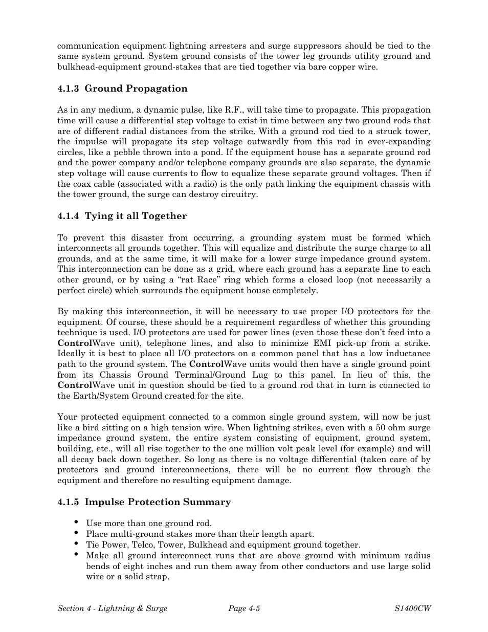 Emerson Process Management ControlWave EFM 3808 User Manual | Page 283 / 306