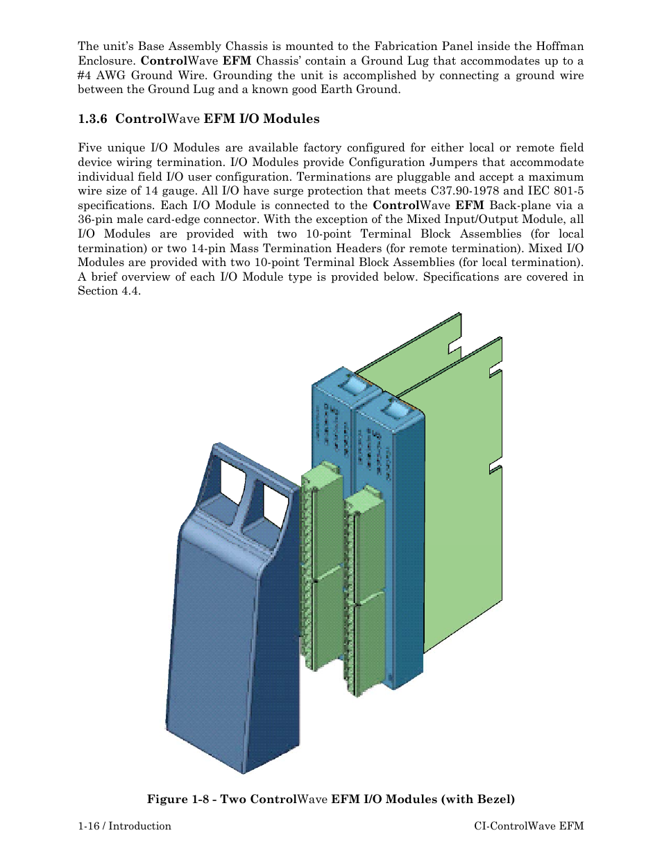 Emerson Process Management ControlWave EFM 3808 User Manual | Page 32 / 306
