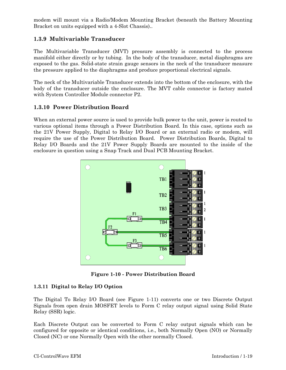 Emerson Process Management ControlWave EFM 3808 User Manual | Page 35 / 306