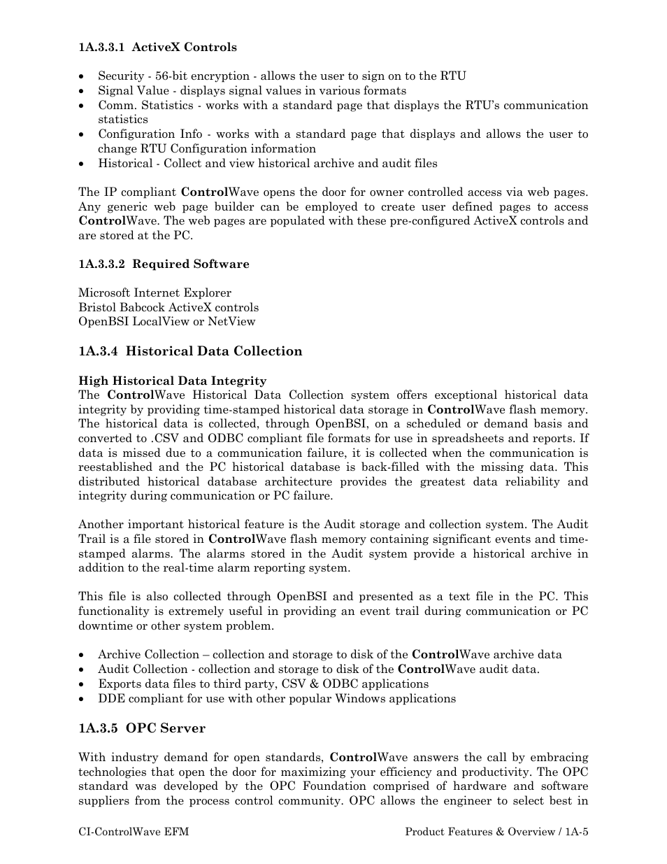 Emerson Process Management ControlWave EFM 3808 User Manual | Page 49 / 306